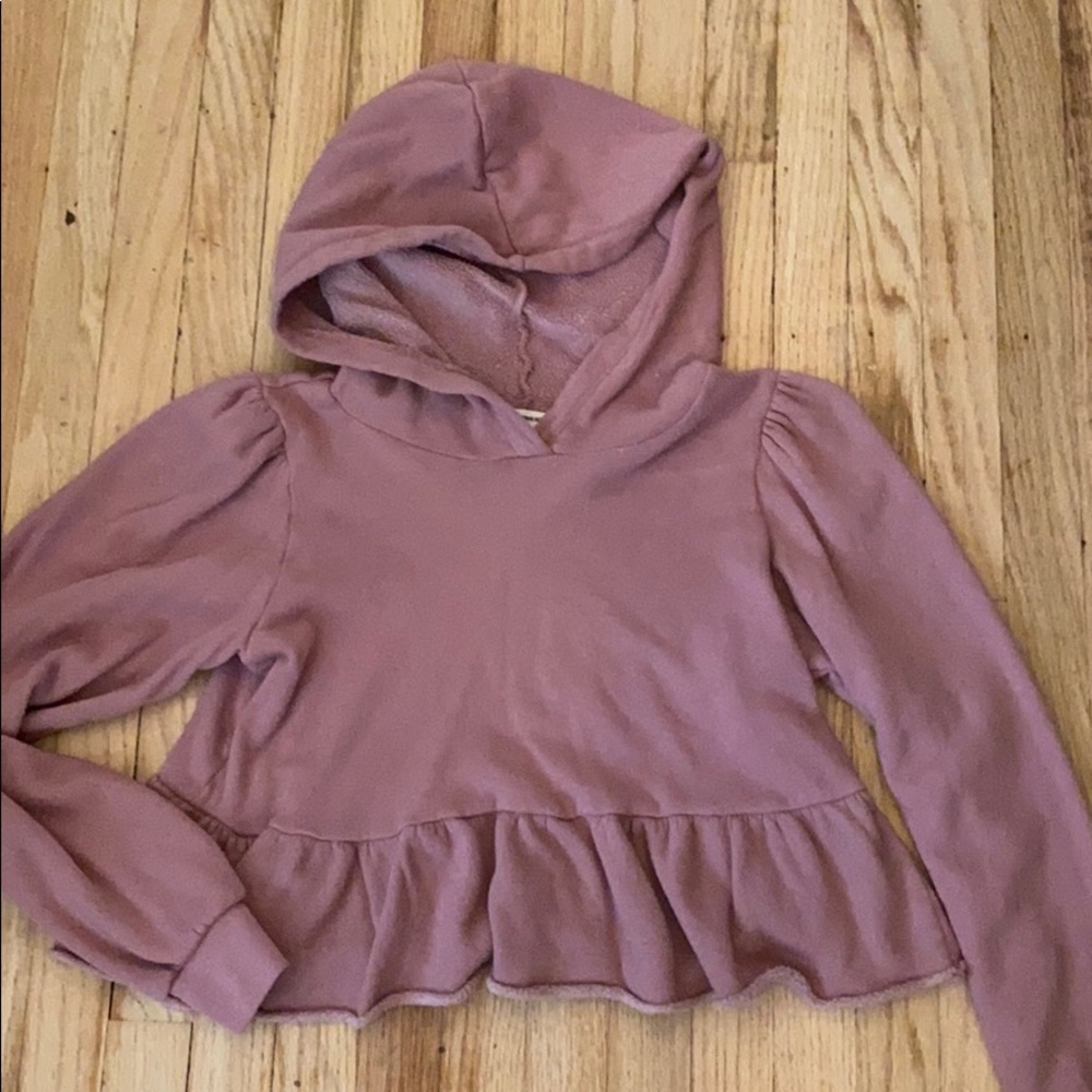 Cropped urban outfitters sweatshirt